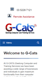 Mobile Screenshot of g-cats.com.au